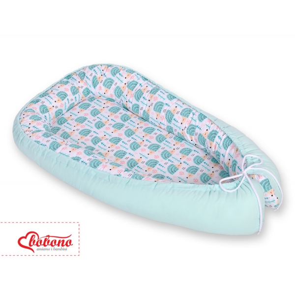 Baby Nestchen - Igel mint