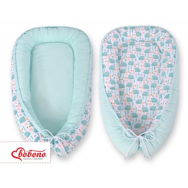 Baby Nestchen - Igel mint