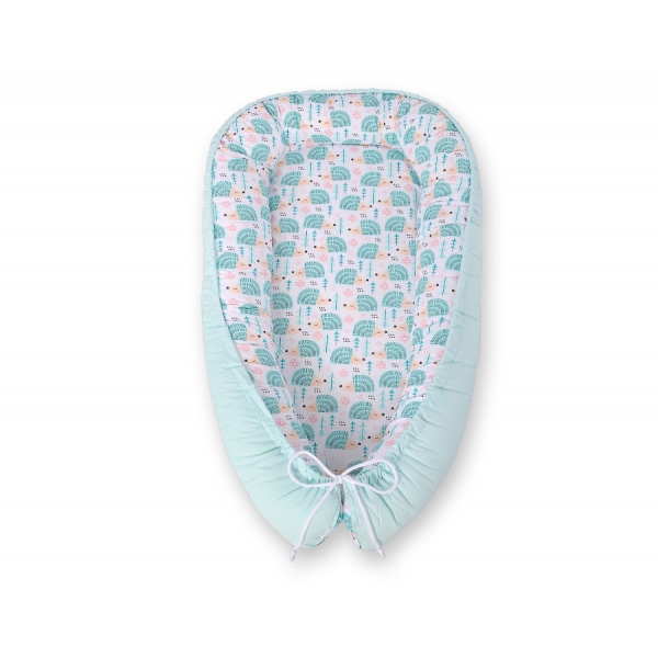 Baby Nestchen - Igel mint