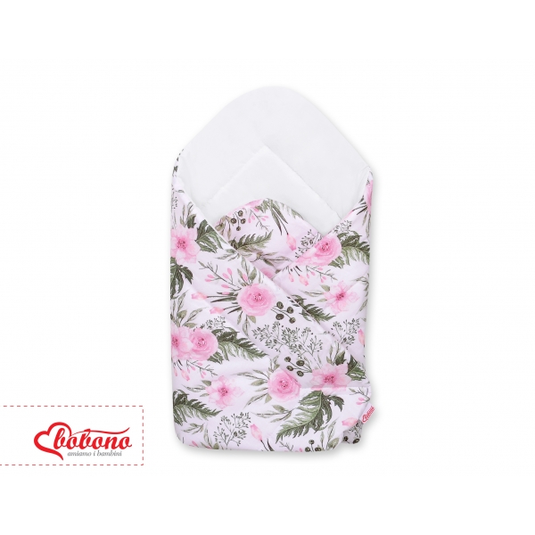Babyhörnchen - rosa Blüten/weiß