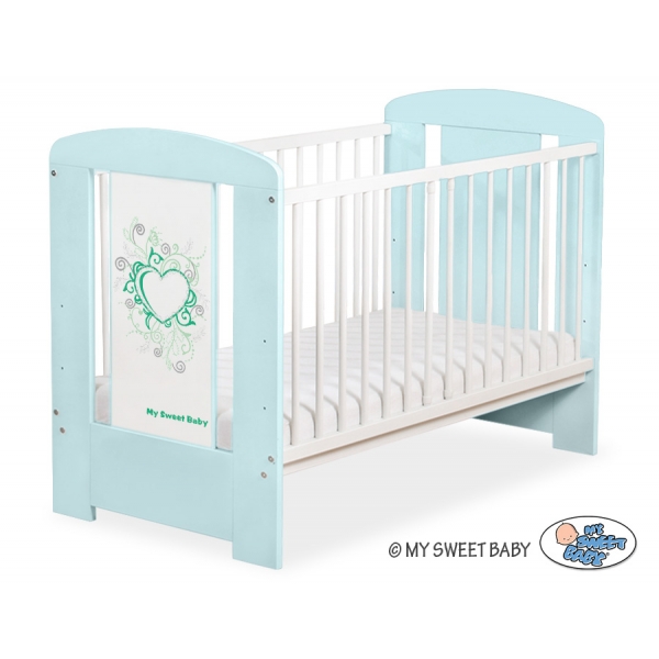 Babybett 120x60cm Chic nr 5010-02-9