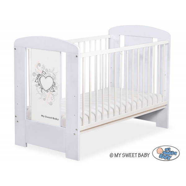 Babybett 120x60cm Chic nr 5010-06-1
