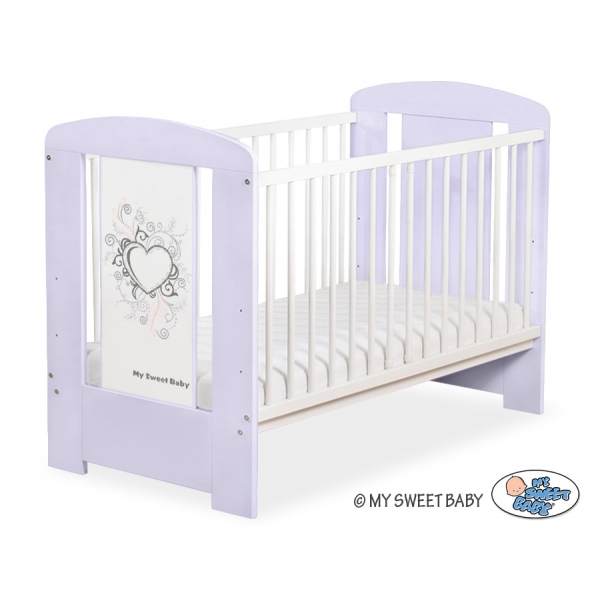 Babybett Lilla 120x60cm Chic nr 5010-09-1