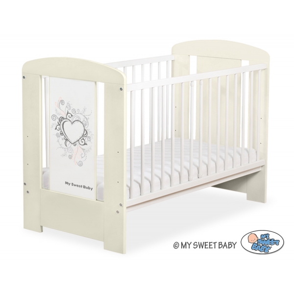 Babybett Creme 120x60cm Chic
