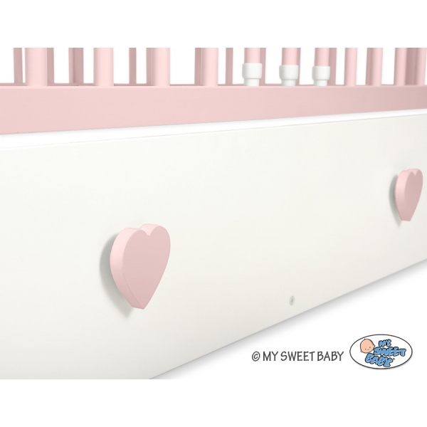 Babybett 120x60cm Lorenzo III mit Schublade MAXI
