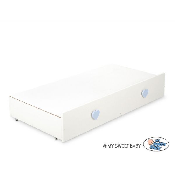 Schoubladen von Babybett Lorenzo Blau