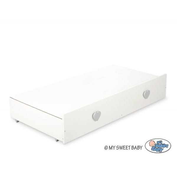 Babybett 120x60cm Lorenzo III mit Schublade MAXI