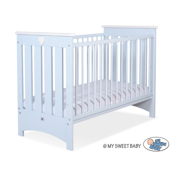 Babybett Blau 120x60cm Lorenzo III