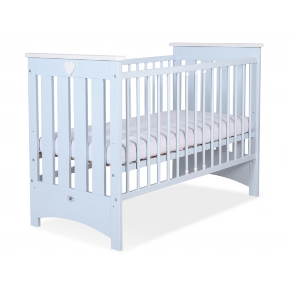 Babybett Blau 120x60cm Lorenzo III
