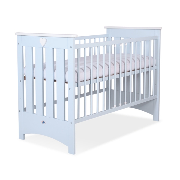 Babybett Blau 120x60cm Lorenzo III