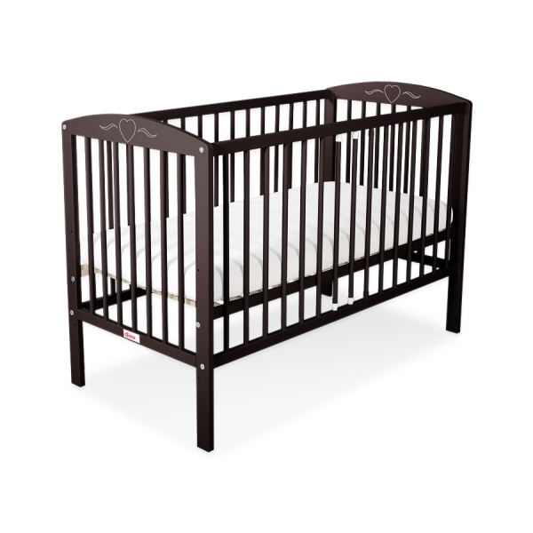 Babybett Braun