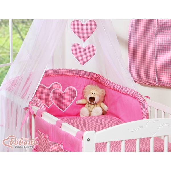 Rosa Bettwäsche Set für Mädchen