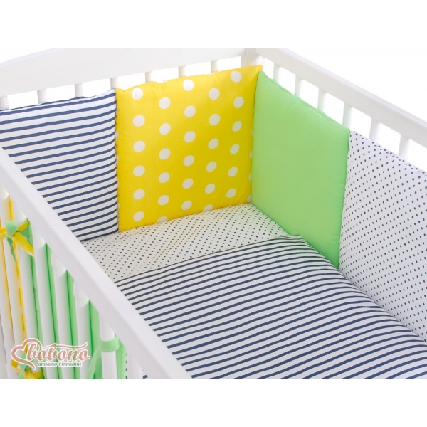 Babybett Bettwäsche-Set 11-tlg mit Moskitonetz - Set 8