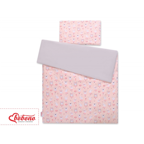 Babybett Bettwäsche Set 2-tlg -  Ballerinen rosa