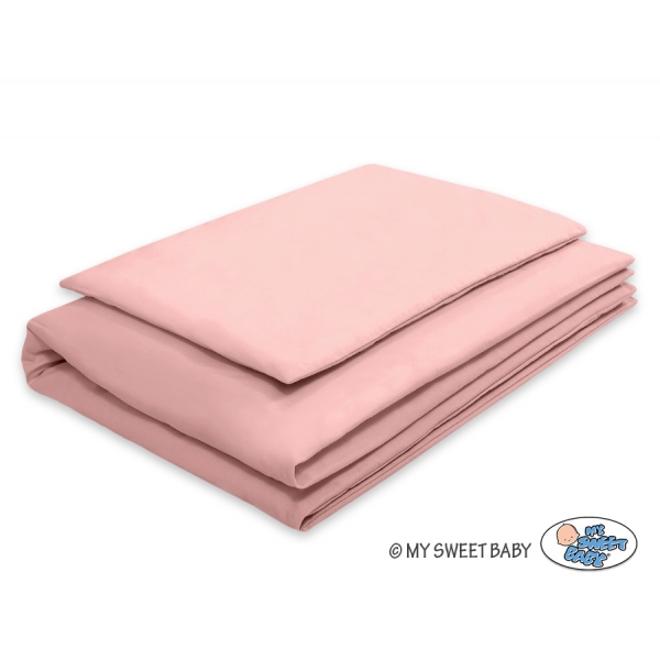 Babybett Bettwäsche Set 2-tlg - altrosa