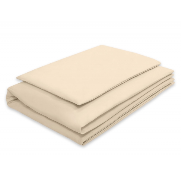Babybett Bettwäsche Set 2-tlg - beige