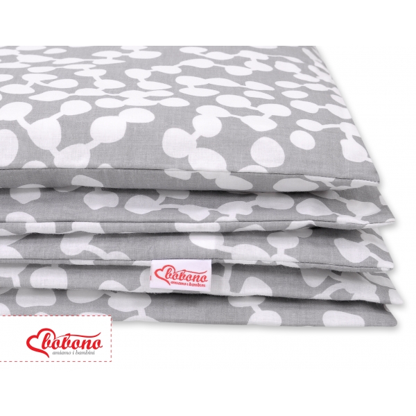Babybett Bettwäsche Set 2-tlg - Bubbles grau