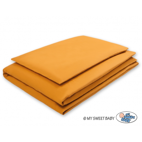 Babybett Bettwäsche Set 2-tlg - honiggelb