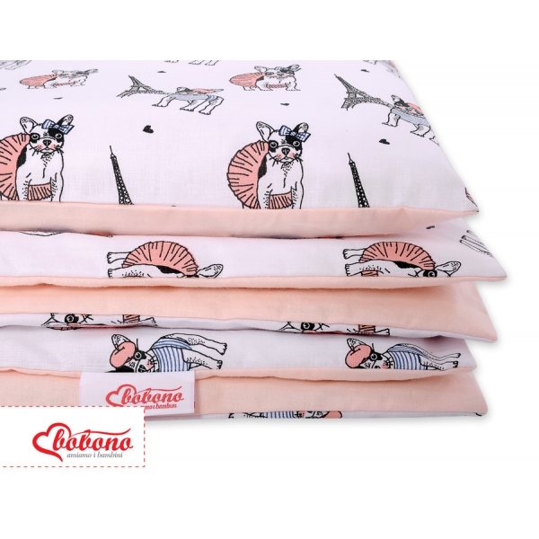 Babybett Bettwäsche Set 2-tlg - little doggies