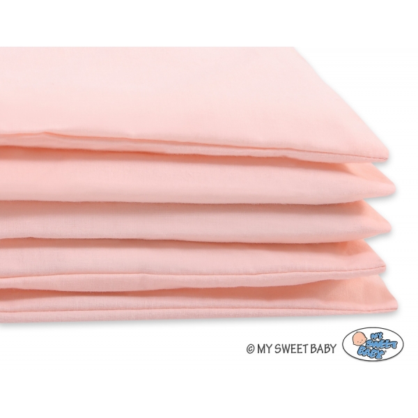 Babybett Bettwäsche Set 2-tlg - puderrosa