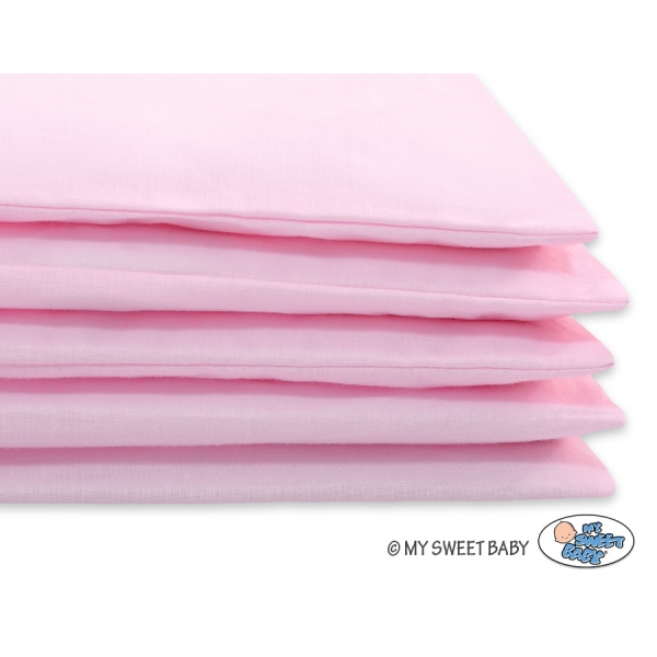 Babybett Bettwäsche Set 2-tlg - rosa