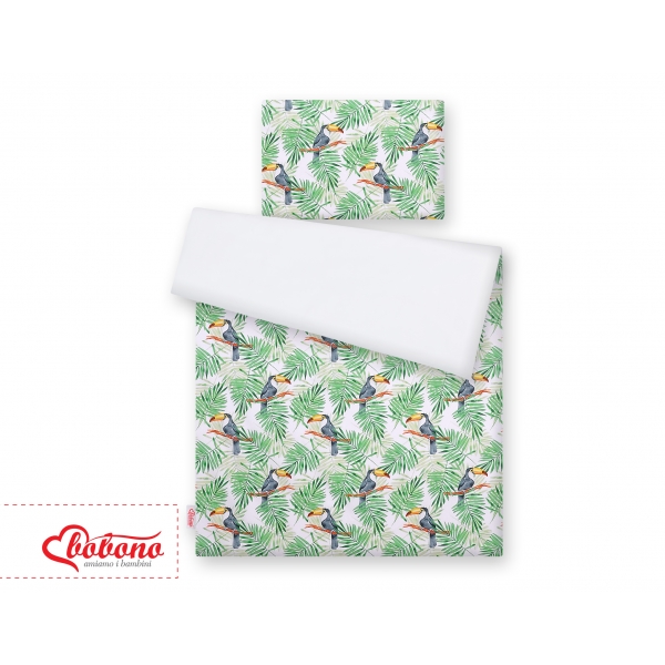 Babybett Bettwäsche Set 2-tlg - Tukane