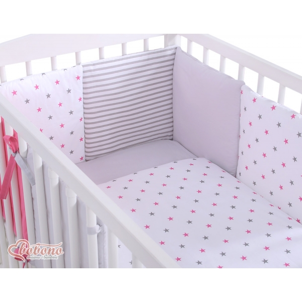 Babybett Bettwäsche Set 8-tlg - Set 4