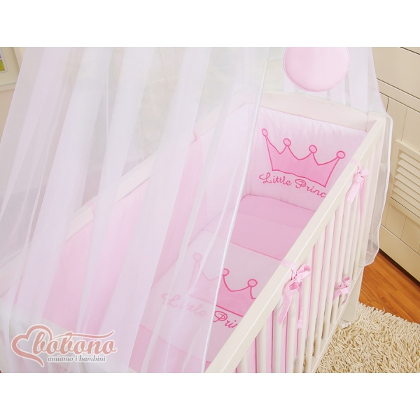 Himmel und Bettwäsche - Komplettset für Babybett für Elternbett