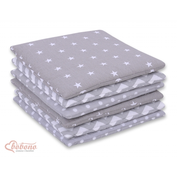Babybett Kopfschutz 6tlg - Set 19