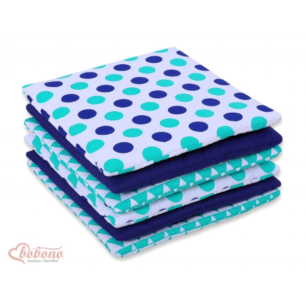 Babybett Kopfschutz 6tlg - Set 23