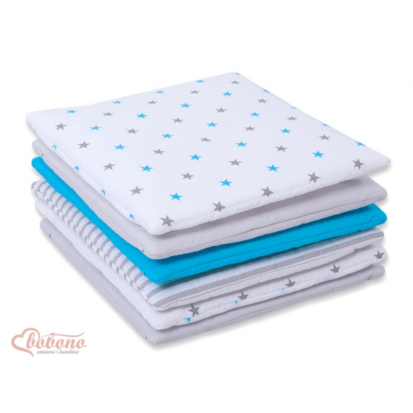 Babybett Kopfschutz 6tlg - Set 3