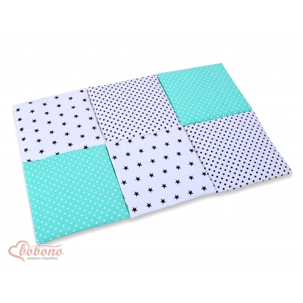 Babybett Kopfschutz 6tlg - Set 33