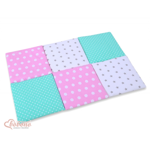 Babybett Kopfschutz 6tlg - Set 36