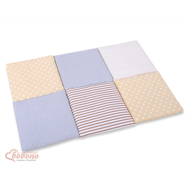 Babybett Kopfschutz 6tlg - Set 53