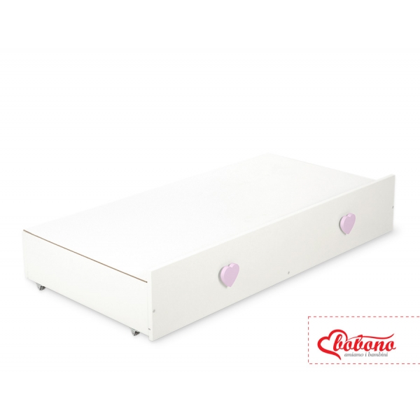 Babybett Schublade MAXI - Herzen