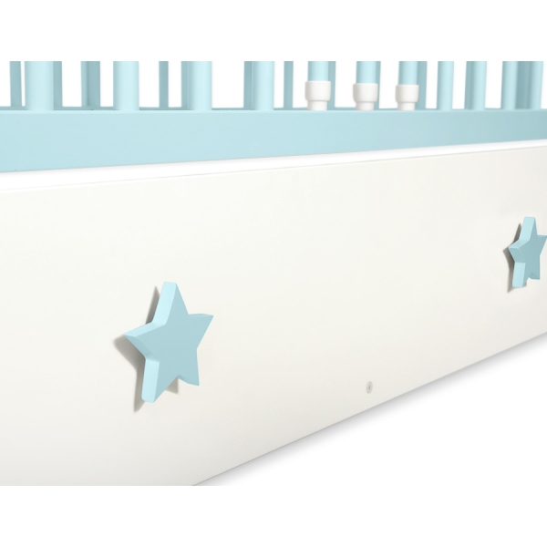 Babybett Schublade MAXI - Sternchen