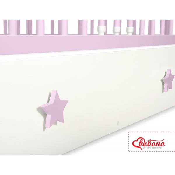 Babybett Schublade MAXI - Sternchen