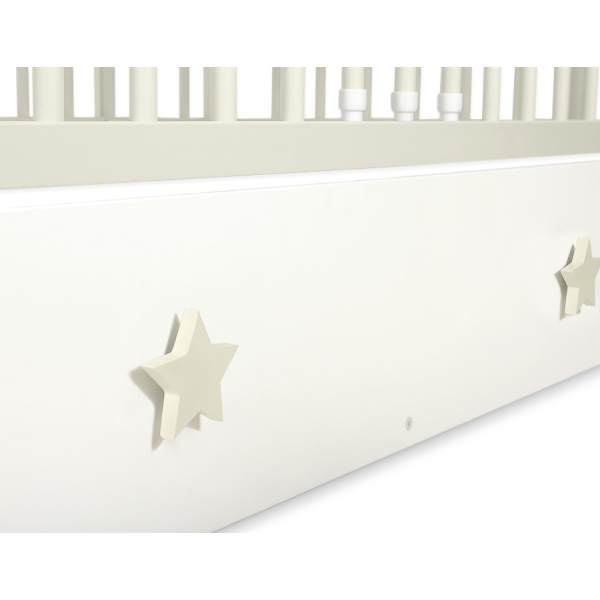 Babybett Schublade MAXI - Sternchen