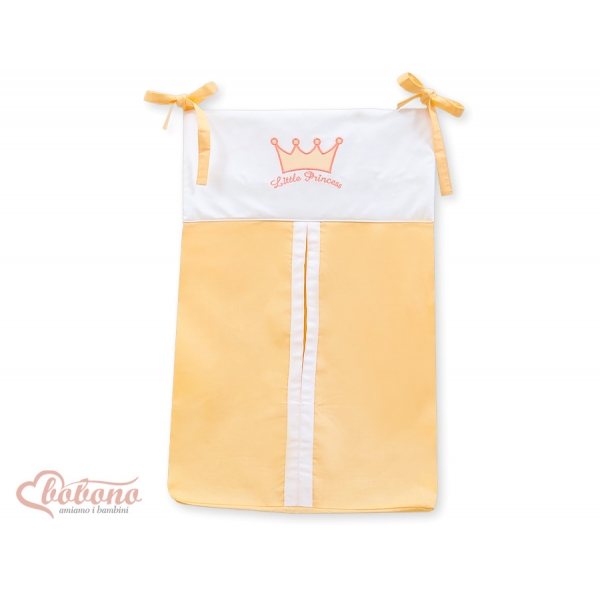 Babybett Windelntasche - Little Prince/Princess pfirsich