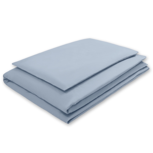 Babybett Bettwäsche Set 2-tlg- pastellblau