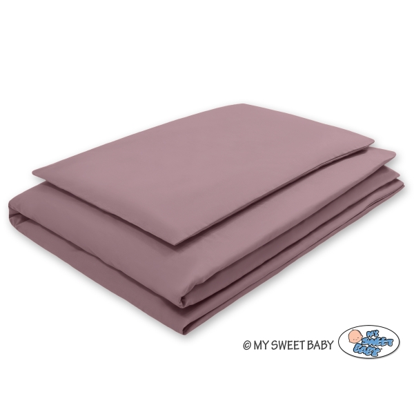 Babybett Bettwäsche Set 2-tlg- pastellviolett