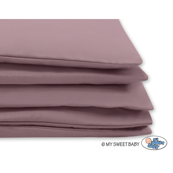 Babybett Bettwäsche Set 2-tlg- pastellviolett