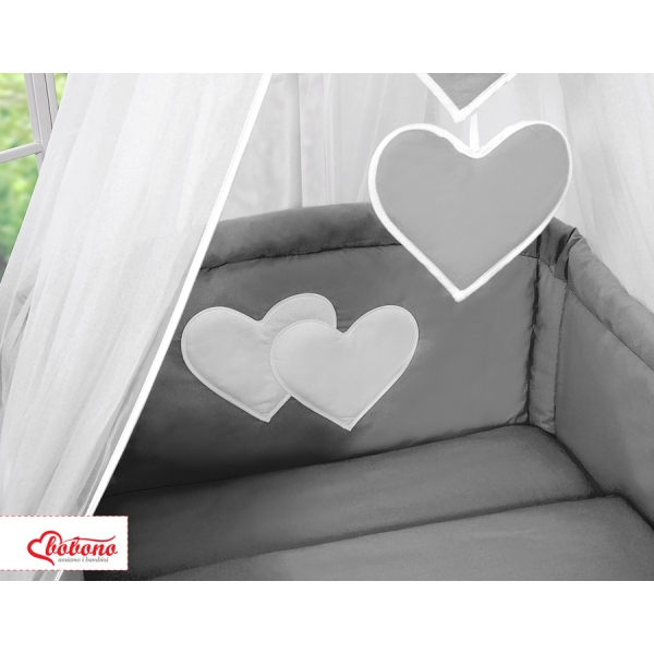 Bettumrandung für Babybett 70x140 cm Bettwäsche