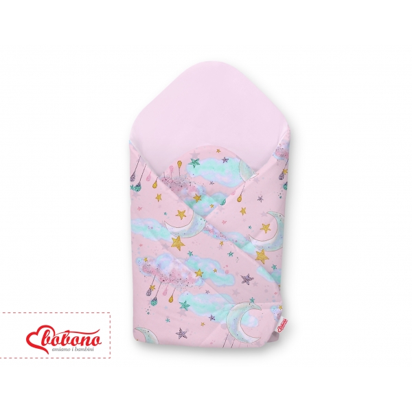 Babyhörnchen mit steifen Einlage - Monde rosa
