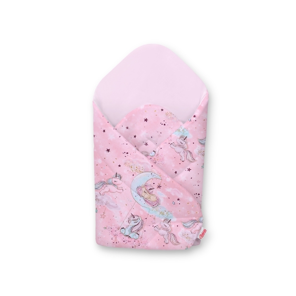 Babyhörnchen mit steifen Einlage - unicorn pink/pink