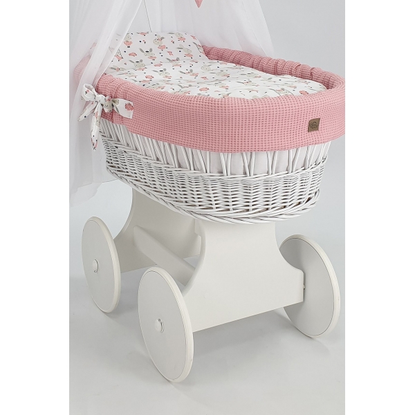 Babykorb mit große Rädern