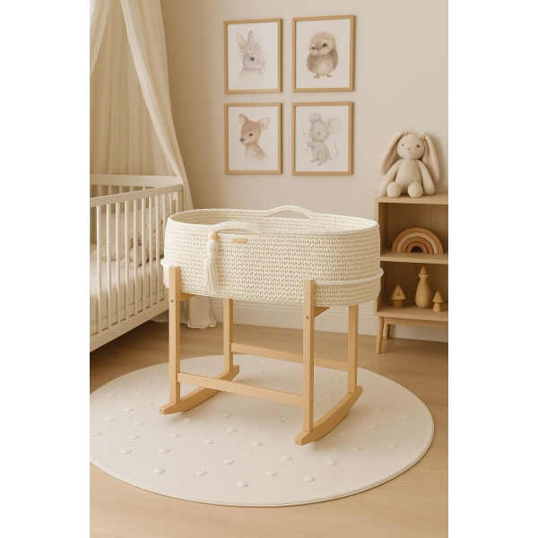 Babykorb mit Wiegefunktion
