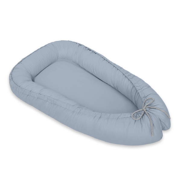 Babynest - pastellblau