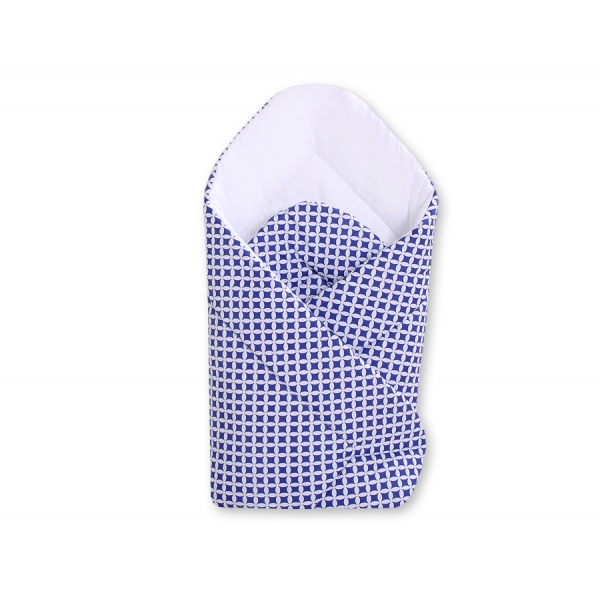 Babynestchen/Babyhörnchen - Dunkelblau-Blumenmuster