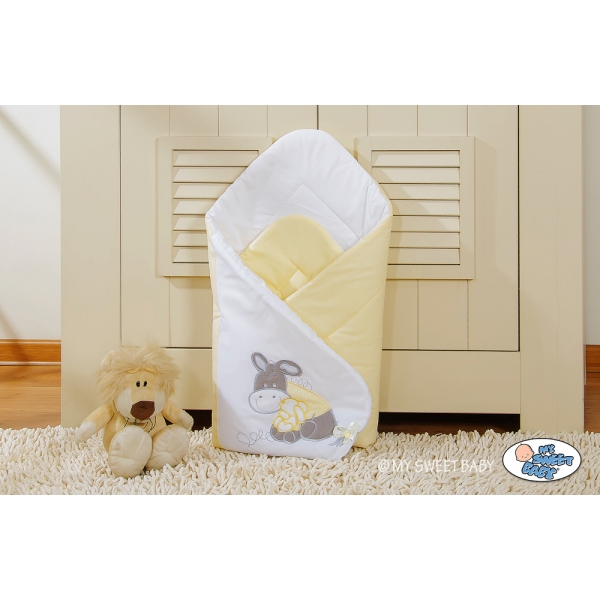 Babynestchen - Esel Luca gelb